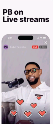 Connect with Pastor Biodun Fatoyinbo on live streams